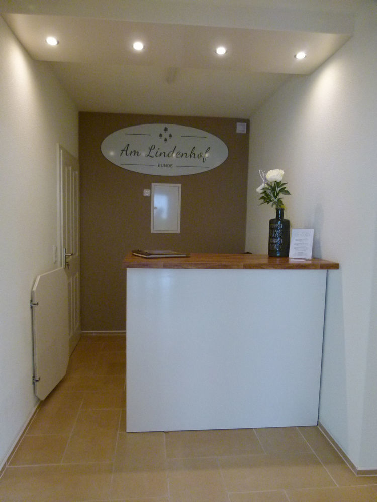 Bunde  Hotel Garni Am Lindenhof Bunde מראה חיצוני תמונה